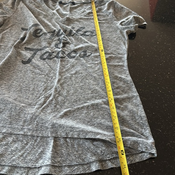 Signorelli short sleeve t shirt. V neck Tacos & tequila - Picture 6 of 6